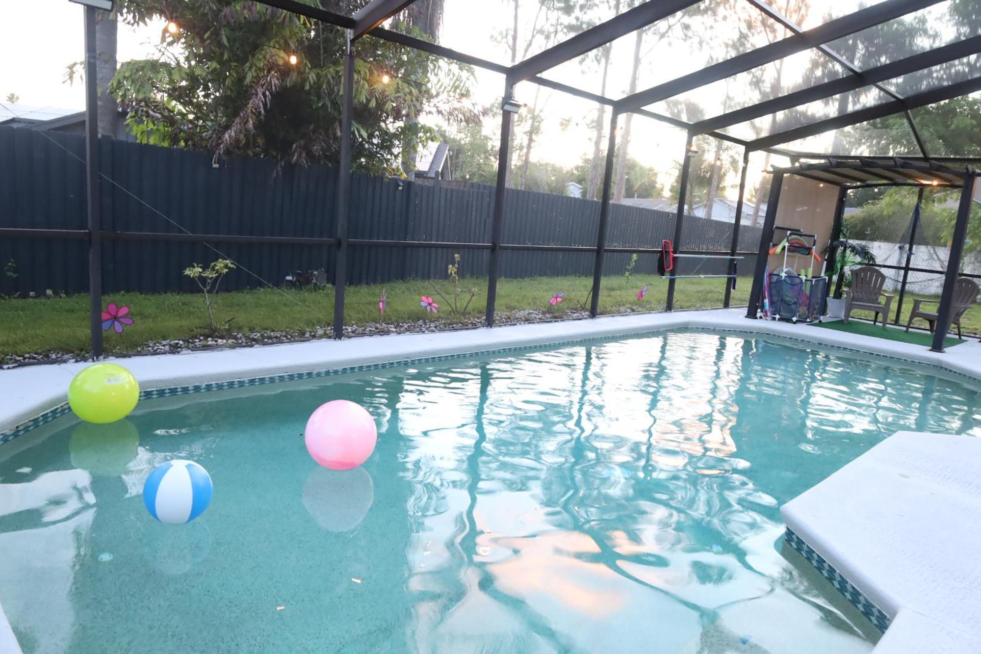 Boho Oasis With Pool- Paradise For Work & Fun Tampa Kültér fotó